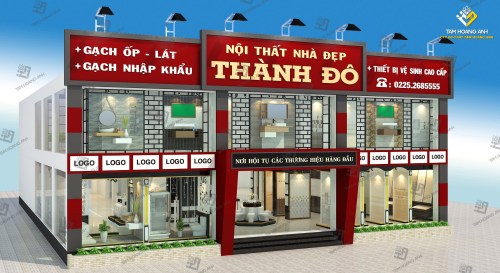 Mẫu Showroom - Nội Thất Tâm Hoàng Anh - Công Ty TNHH Quảng Cáo Và Trang Trí Nội Thất Tâm Hoàng Anh